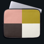 Gold Pink Chocolate Ivory Laptop Sleeve<br><div class="desc">2023</div>