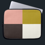 Gold Pink Chocolate Ivory Laptop Sleeve<br><div class="desc">2023</div>