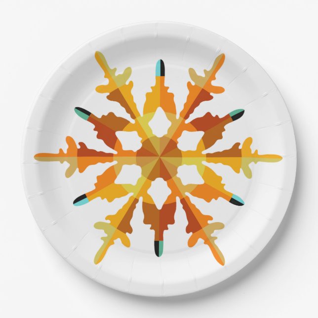 Gold Plate Xmas Special Buffet Plate (Front)