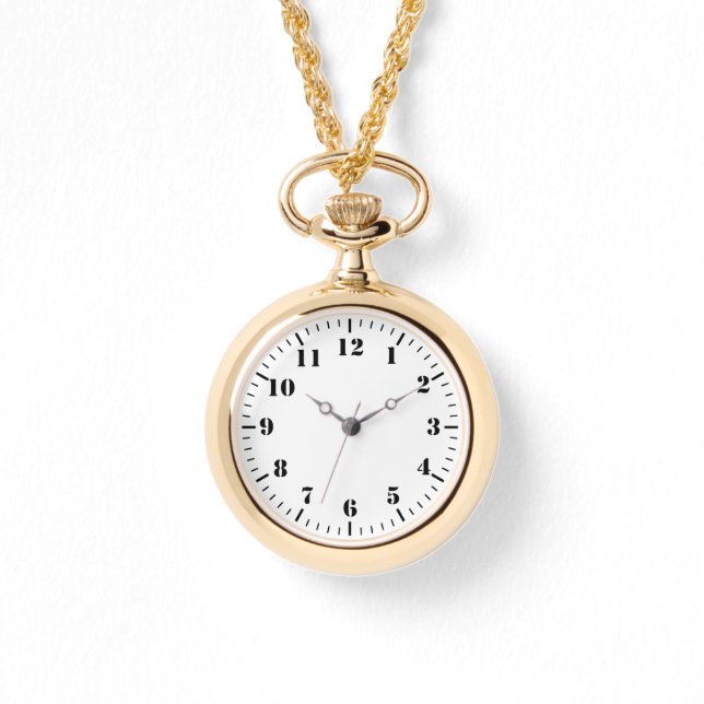 Gold Pocket Watch (Front)