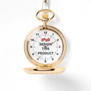 Gold Pocket Watch - Personalised