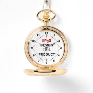 Gold Pocket Watch - Personalised