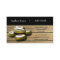 Gold Positive word stones life coach business card