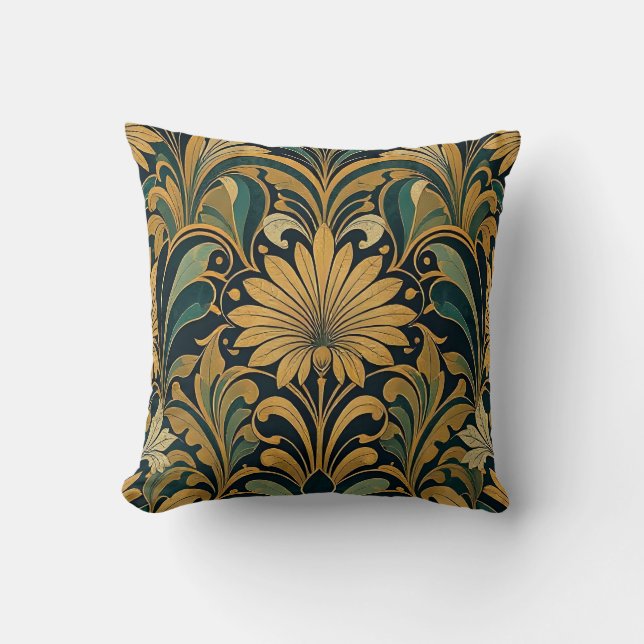 Gold print cushion  (Front)