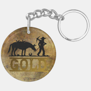Gold Prospector. Key Ring