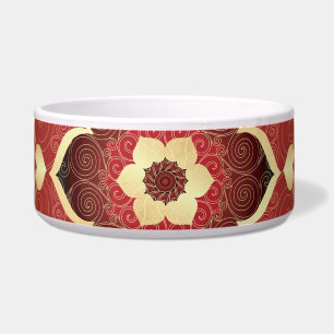 Gold-Purple Valentine Round Frame