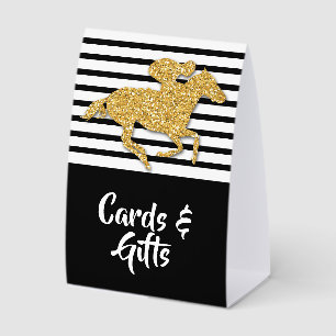 Gold Racehorse Derby Cards & Gifts