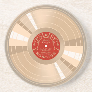 Gold Record Coaster
