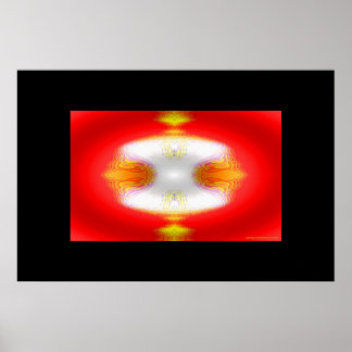 Gold refinement on Red Poster