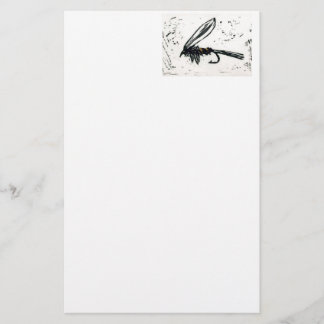 "Gold Ribbed Hare's Ear Wet" Wet Fly Stationery