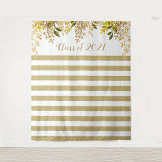 Gold Rose Graduation Tapestry