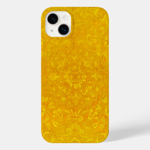 Gold Royal Tile Wallpaper Pattern  Case-Mate iPhone 14 Plus Case