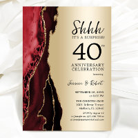 Gold Ruby Red Surprise 40th Anniversary