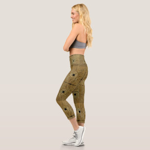 Gold Rush High Waisted Capris