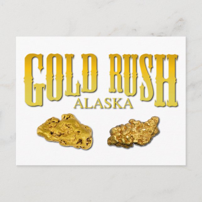 Gold Rush Postcard (Front)