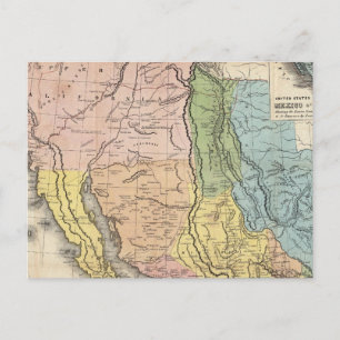 Gold Rush to California Postcard