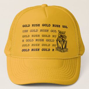GOLD RUSH YLW 2 TRUCKER HAT