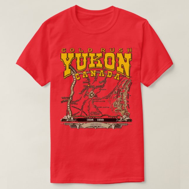 Gold Rush Yukon T-Shirt (Design Front)