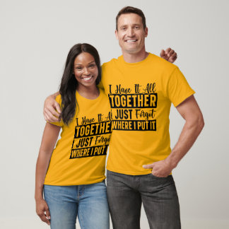 Gold Sarcastic T-shirt