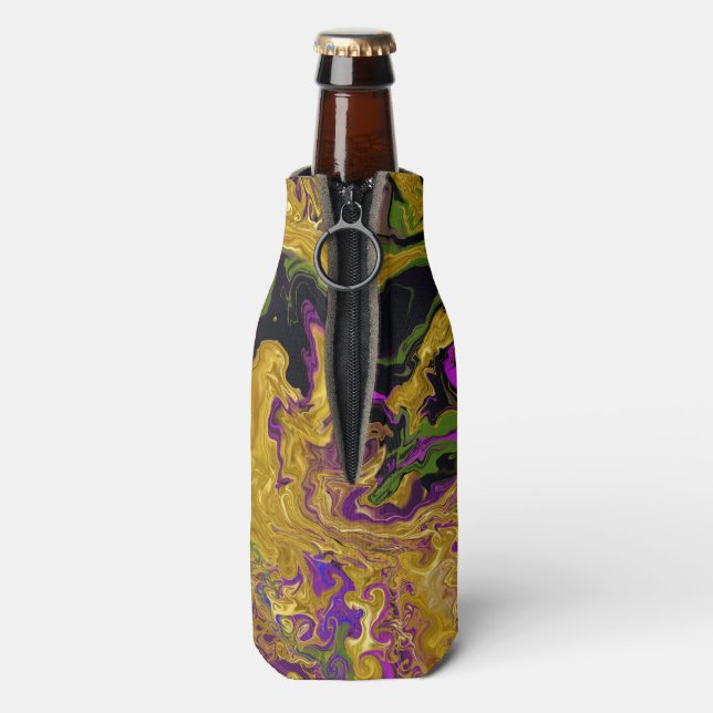 Gold Satin Bottle Cooler (Bottle Back)