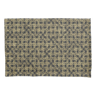 Gold Scratch Golden Modern Glamour Unique Elegant Pillowcase