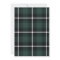 Gold script merry christmas green tartan photo