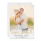 Gold Script Photo Save the Date in Faux Foil