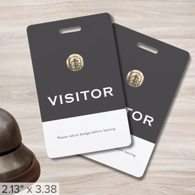 Gold Seal Professional Visitor Badge ID Badge (Creator Uploaded)