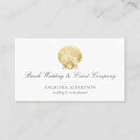 Gold Seashell Elegant