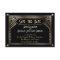 Gold Shaded Gatsby Art Deco Wedding Save the Date