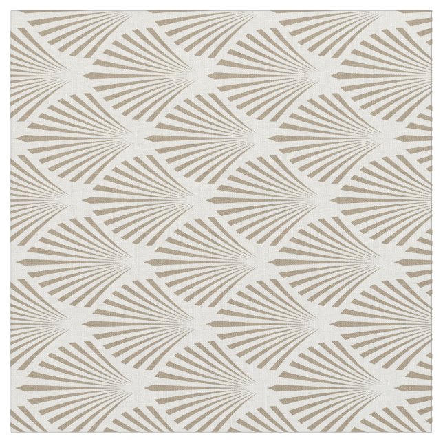 Gold Shell Pattern Fabric (Close Up)