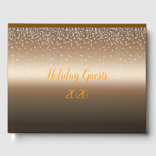 Gold Shimmer Guest Book