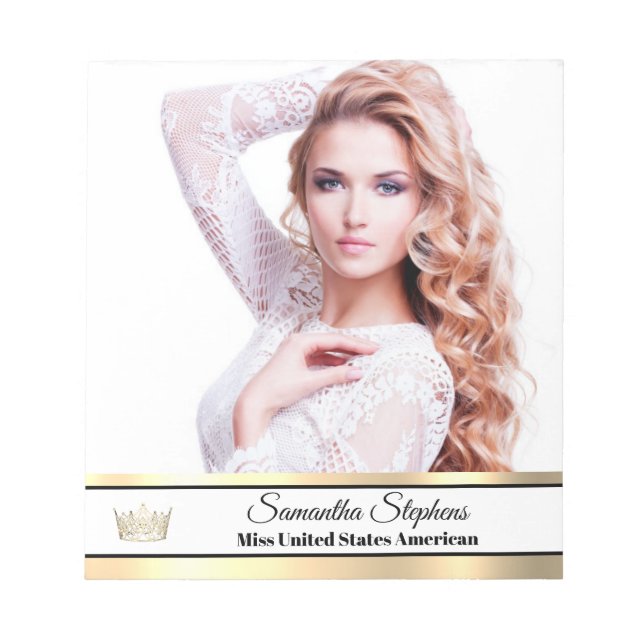 Gold Shine Autograph Pad (Front)