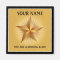 Gold Shining Star Custom Magnet
