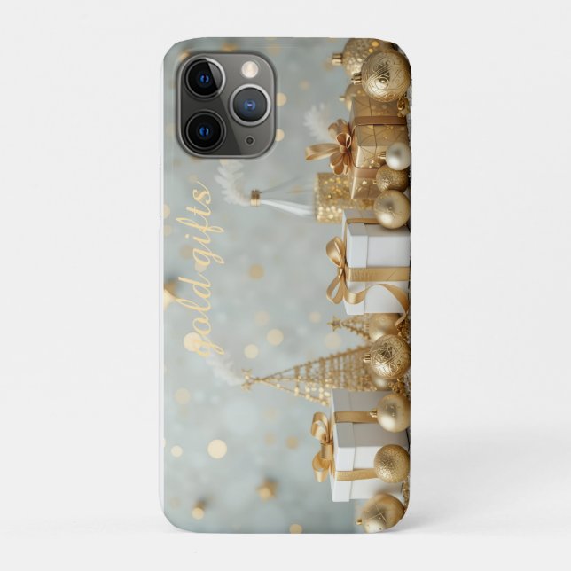 gold shinning presents Case-Mate iPhone case (Back)