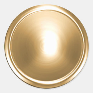 Gold Shiny Envelope Seal