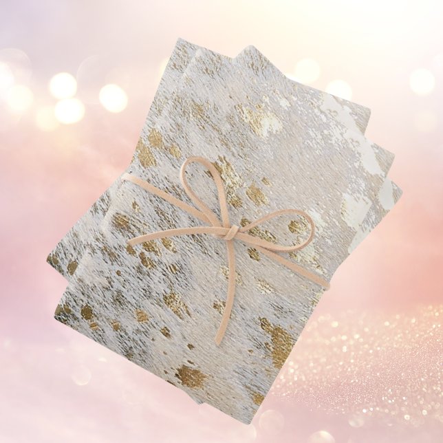 Gold Shiny Metallic Christmas Gift Wrapping Paper Sheet (Gold Shiny Metallic Christmas Gift Wrapping Paper Sheet
)