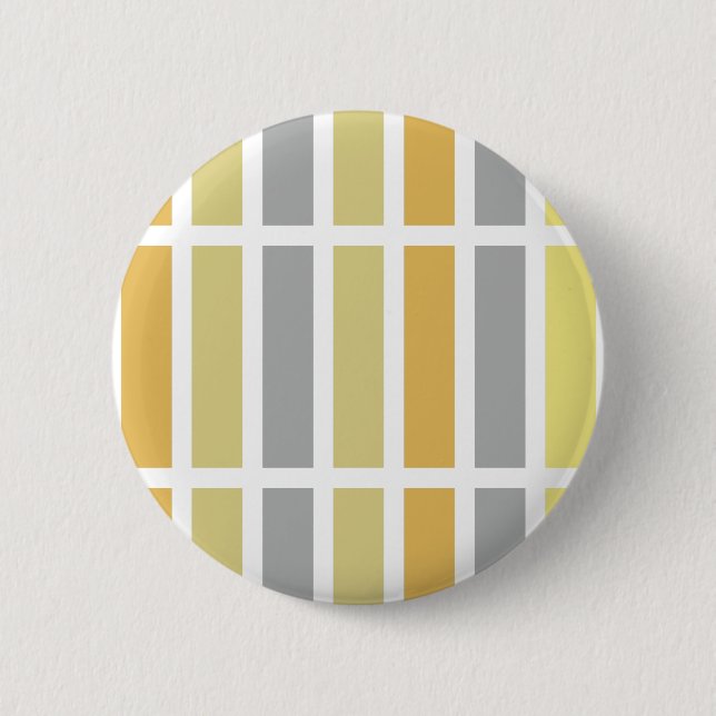 Gold Silver Bronze Metal Hues 6 Cm Round Badge (Front)