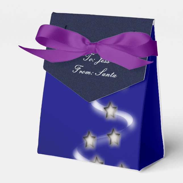 Gold & Silver- Favour Box (Front Side)