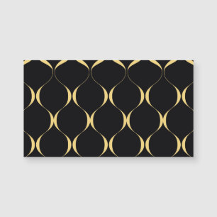 Gold, simple, modern, luxurious wavy graphic