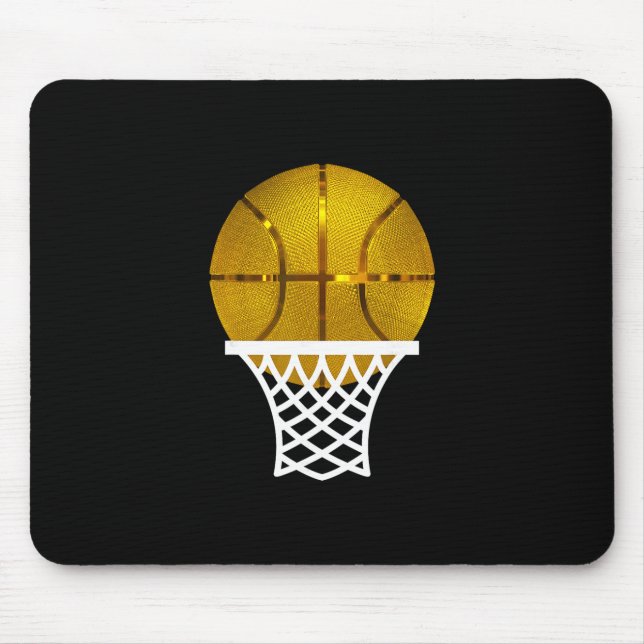 Gold Sketll Trophy Mvp Award  Mouse Pad (Front)