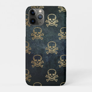 Gold Skulls iPhone 11 Pro Case