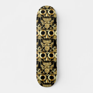 GOLD SKULLS SKATEBOARDS