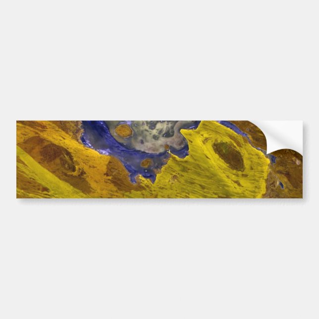 Gold Slate <br> Bumper Sticker (Front)
