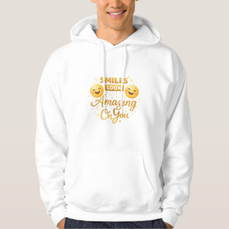 Gold Smiles Look Amazing On You Hoodie
