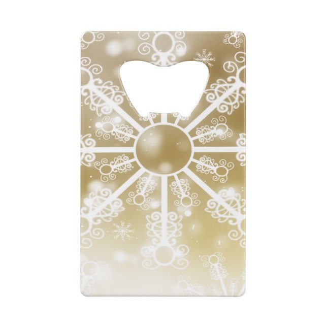 Gold Snowflake (Back)