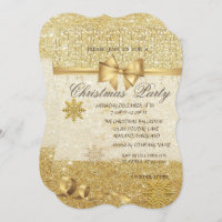 Gold Snowflakes ,Glitter,Company Christmas Party