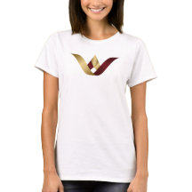 Gold Spa and Beauty Monogram Letter V