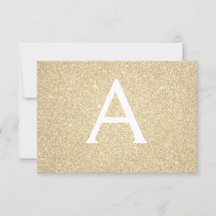 Gold Sparkle Glitter Sweet 16 Save the Date