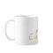 Gold Sparkle Just One More Chapter Coffee Mug